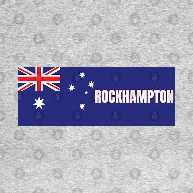 Rockhampton City in Australian Flag by aybe7elf